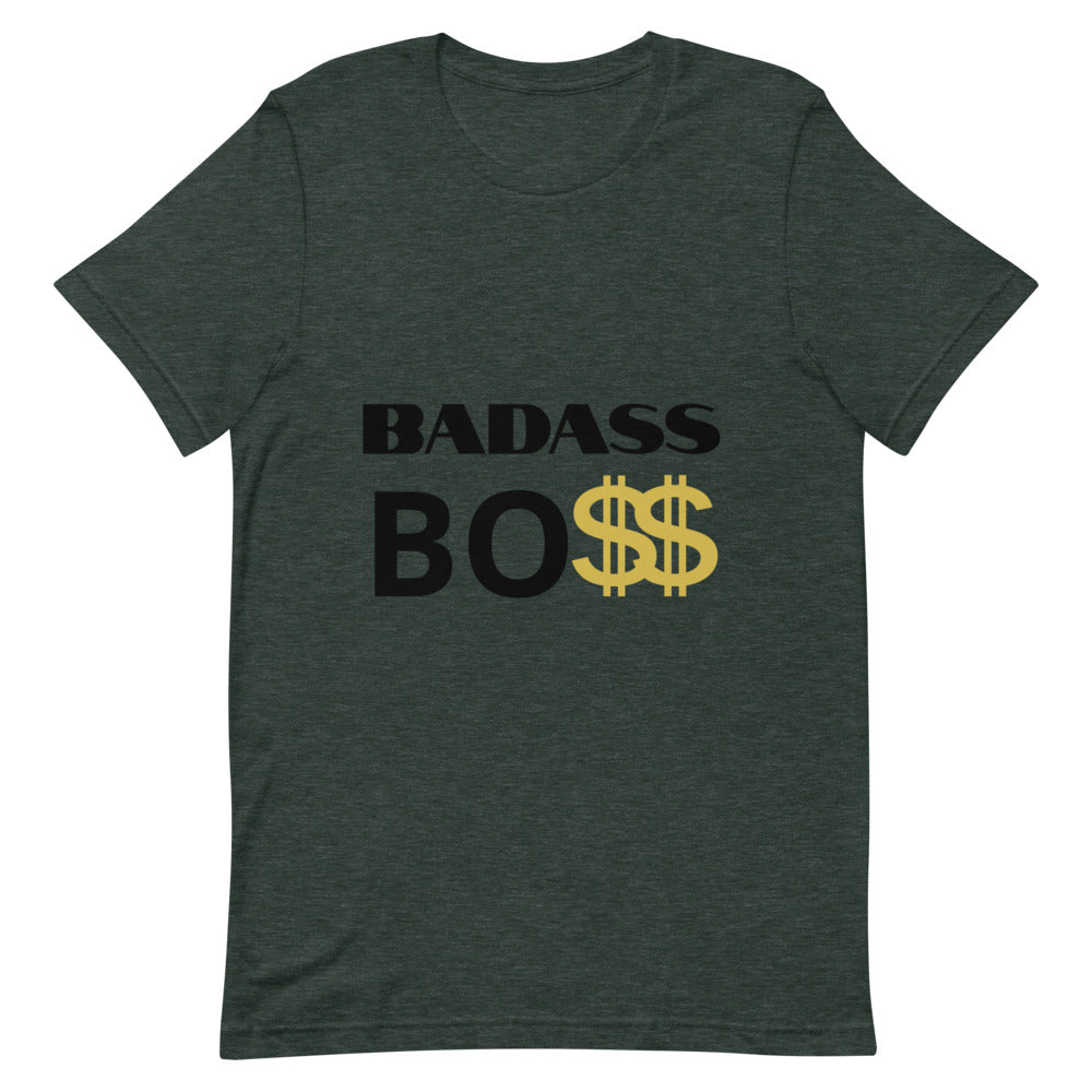 BADASS BOSS Short-Sleeve Unisex T-Shirt for Men