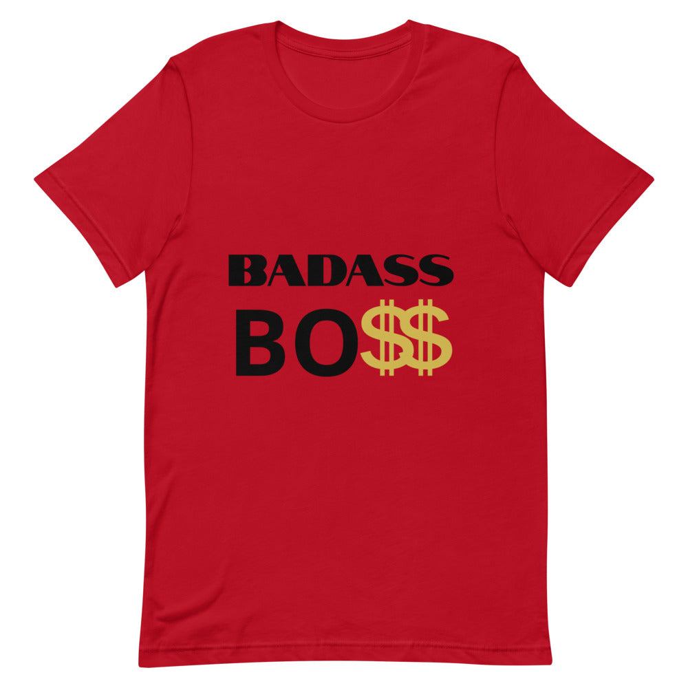 BADASS BOSS Short-Sleeve Unisex T-Shirt for Men