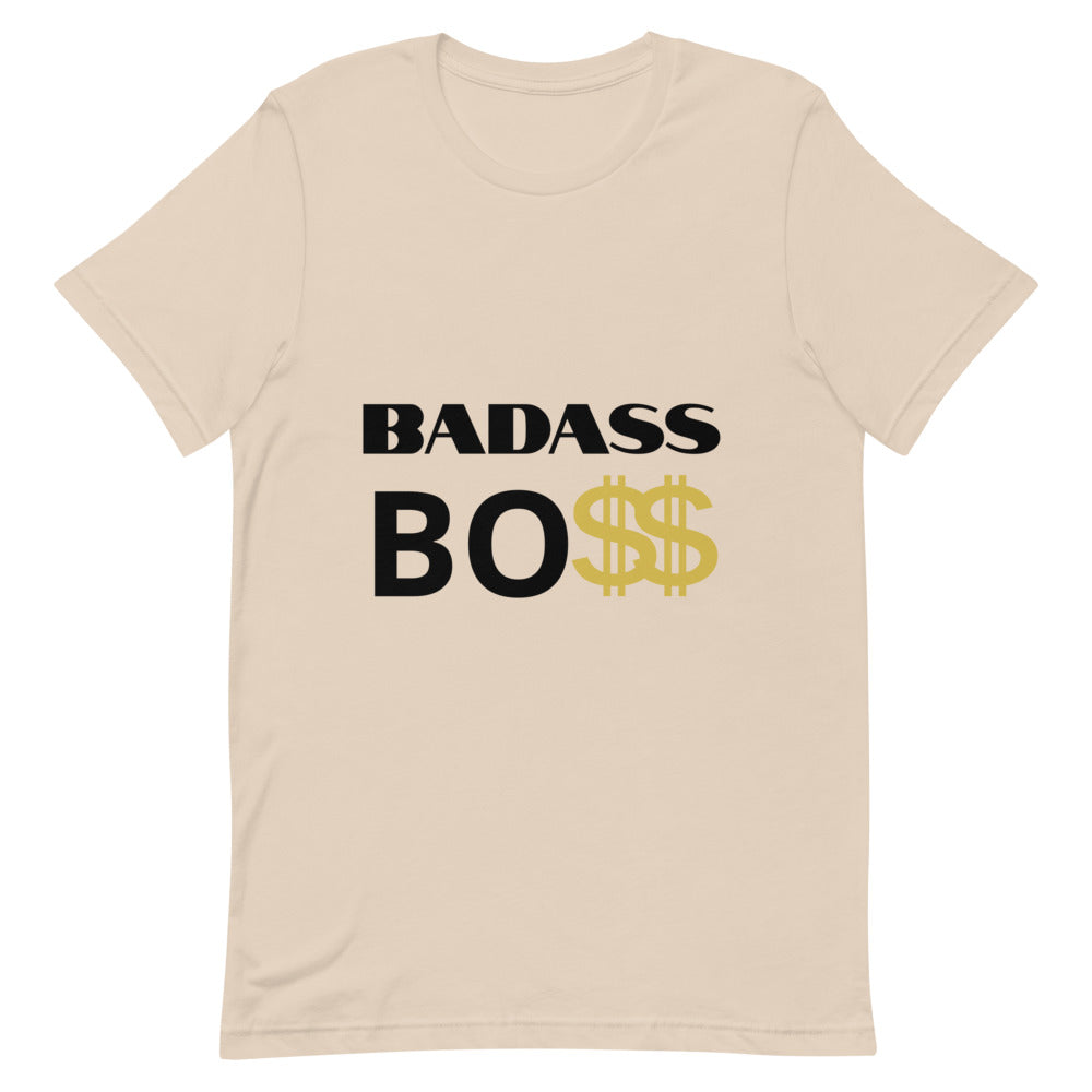BADASS BOSS Short-Sleeve Unisex T-Shirt for Men