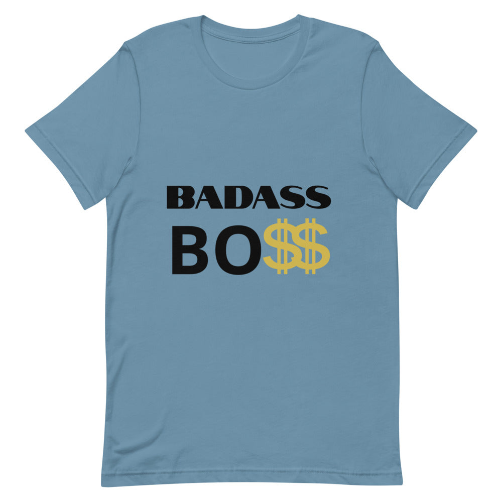BADASS BOSS Short-Sleeve Unisex T-Shirt for Men