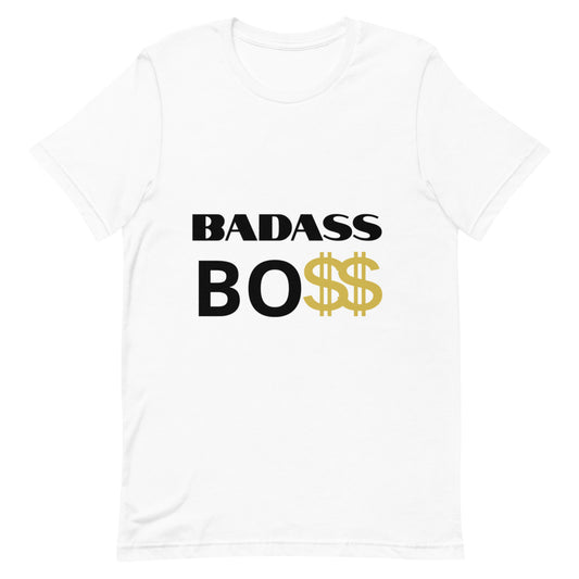 BADASS BOSS Short-Sleeve Unisex T-Shirt for Men