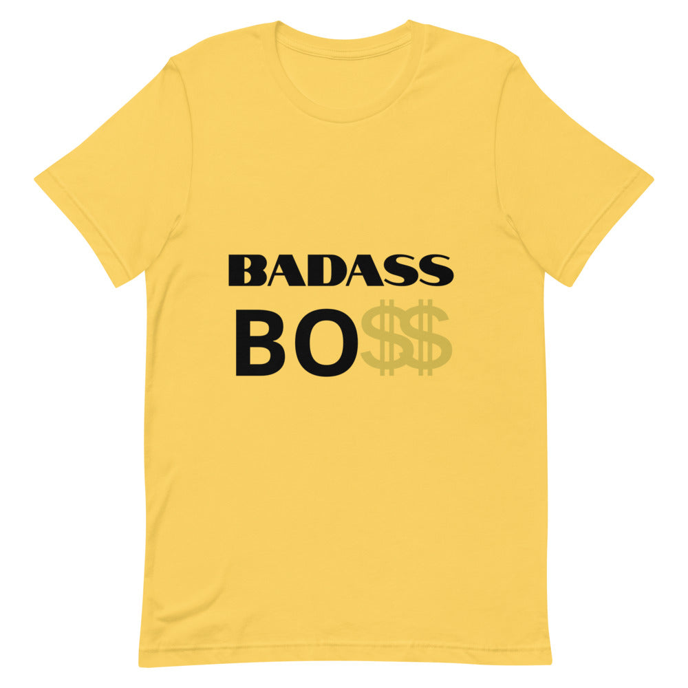 BADASS BOSS Short-Sleeve Unisex T-Shirt for Men