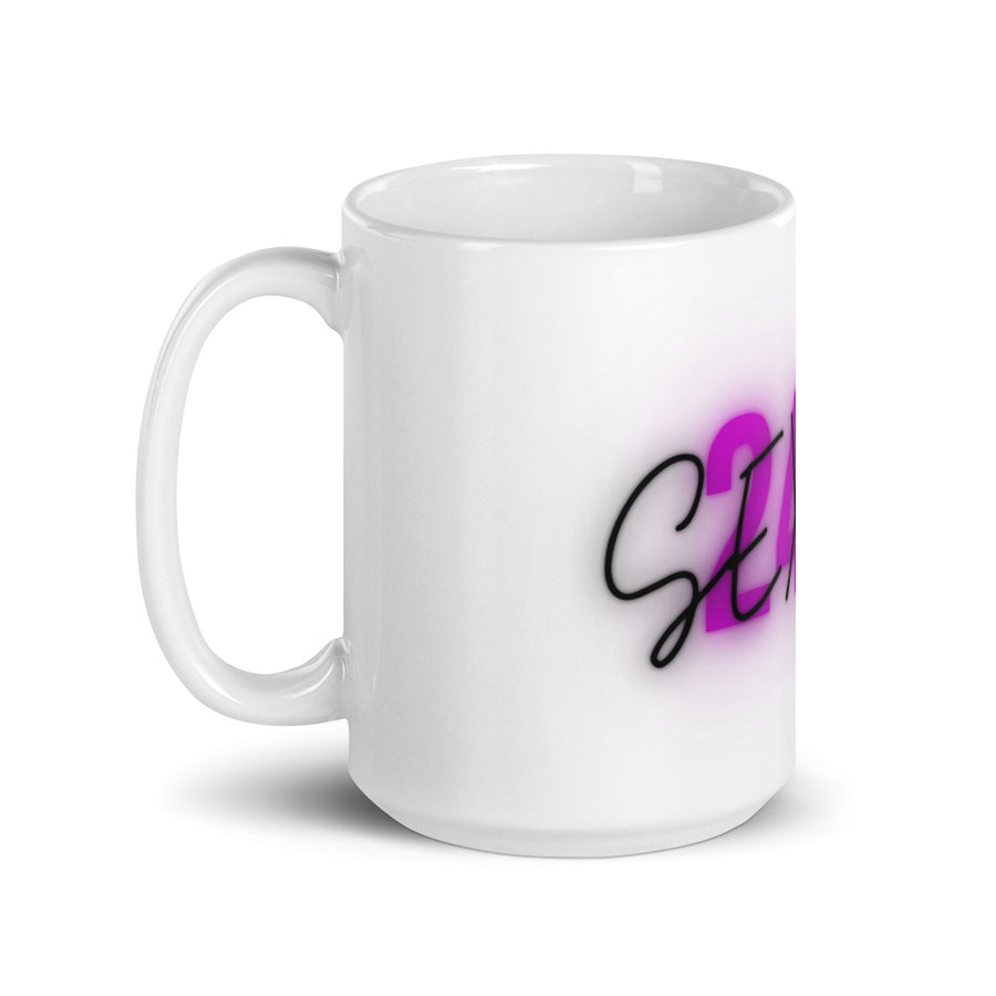 SEXXY 24/7 White glossy mug