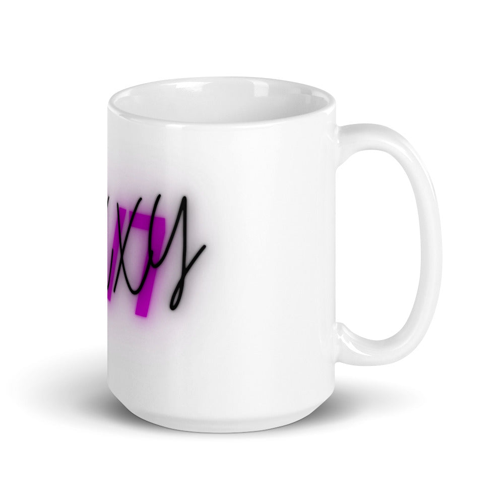 SEXXY 24/7 White glossy mug